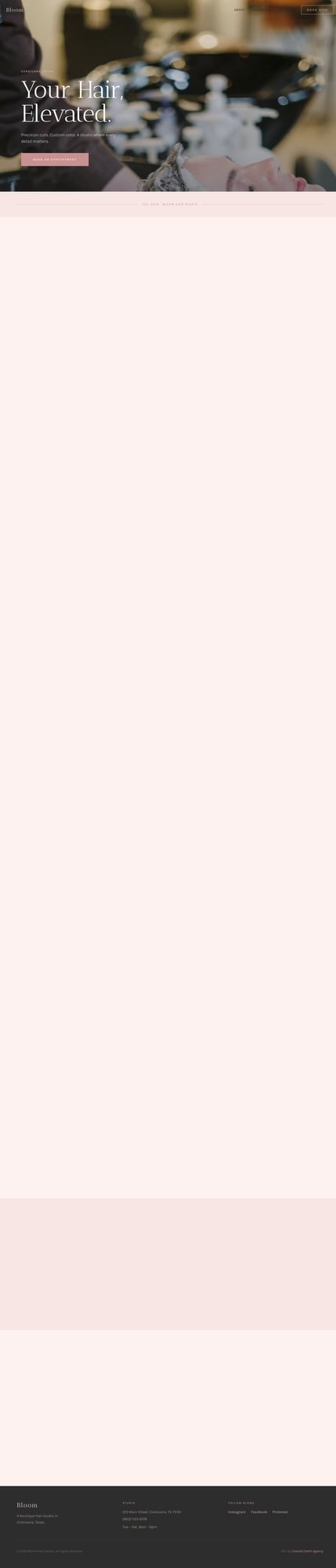 Bloom Hair Studio — Corsicana, TX